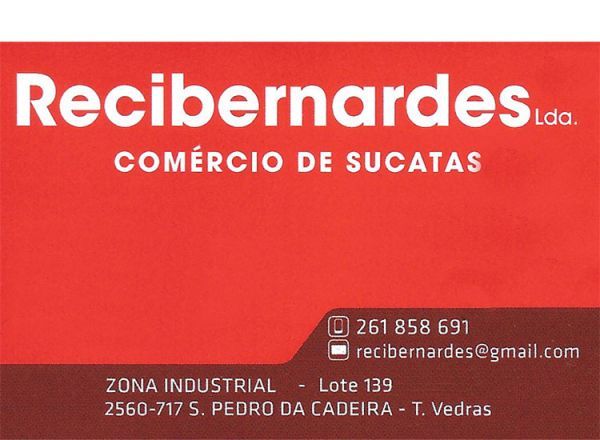 Recibernardes Lda - Comércio de Sucatas