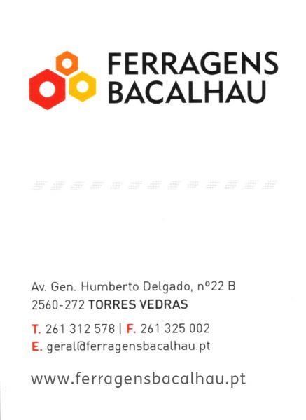 Ferragens Bacalhau - Soc. Ferragens e Ferrmentas, Lda