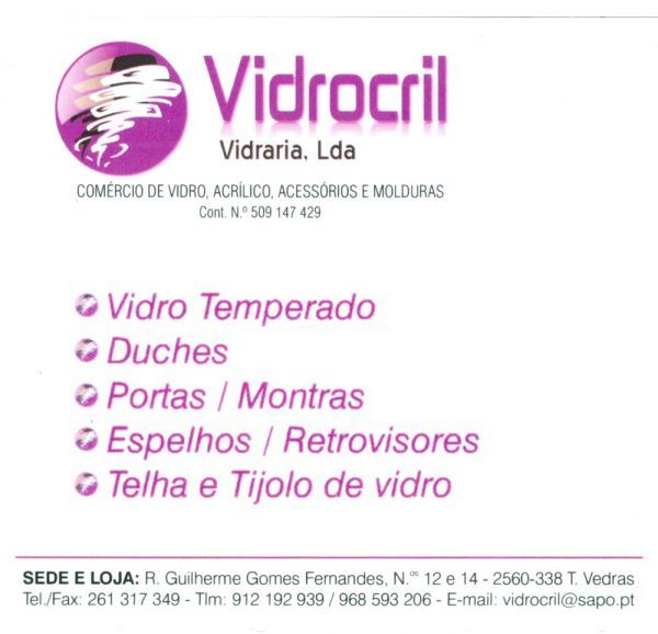 VIDROCRIL - Vidraria Lda