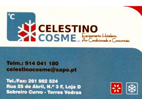 Celestino Cosme | Equipamentos Hoteleiros