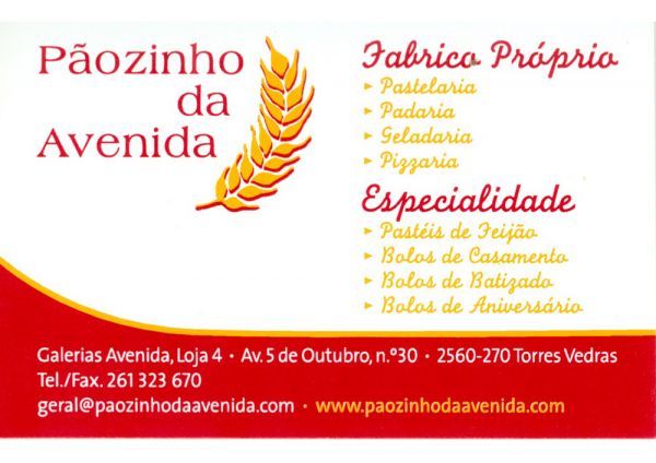 Pãozinho da Avenida - Padaria e Pastelaria