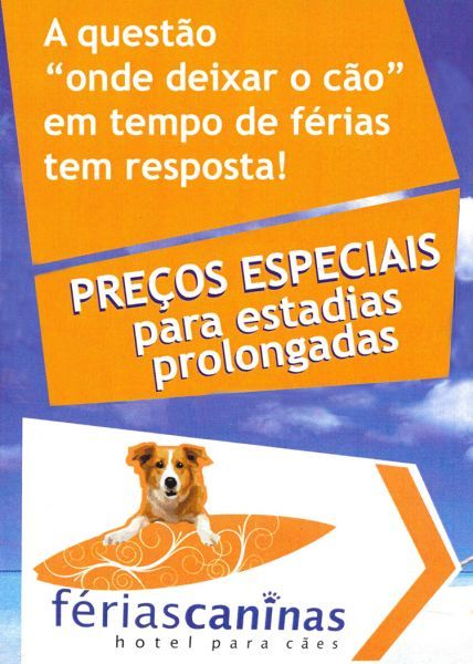 Férias Caninas - Hotel para Cães