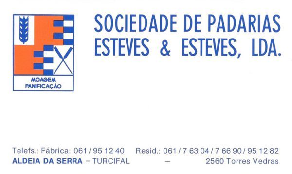 SOCIEDADE DE PADARIAS ESTEVES & ESTEVES, LDA